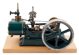 Stuart Hand Built Horizontal Steam Engine Model