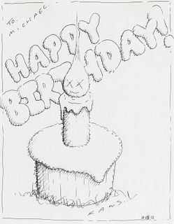KAWS
(American, b. 1974)
Happy Birthday, 2011