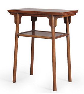A Chinese Huanghuali  Wood Table