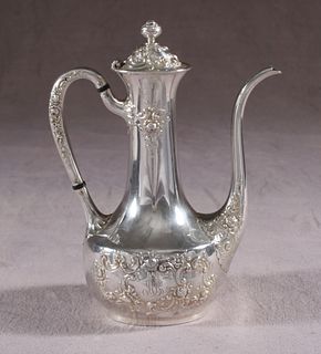 Sterling silver coffeepot by Gorham