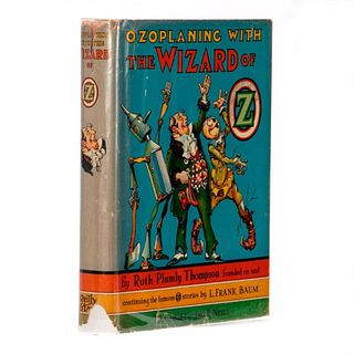 First Edition in Original First State Dust Jacket, Ozoplaning with the Wizard of Oz