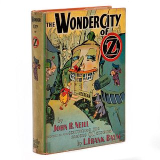 First Edition in Original First State Dust Jacket, The Wonder City of Oz
