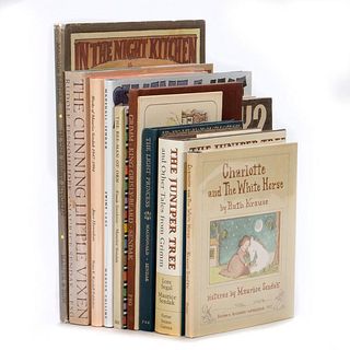 Group of 11 books illustrated by Sendak including first editions, signed and bibliography