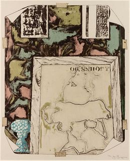 Jasper Johns
(American, b. 1930)
Untitled, 1992