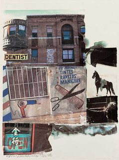 Robert Rauschenberg
(American, 1925-2008)
L.A. Uncovered #10 (from the L.A. Uncovered series), 1998