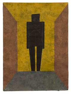 Rufino Tamayo
(Mexican, 1899-1991)
Figura en negro, 1980