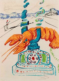 Salvador Dali
(Spanish, 1904-1989)
Imagination and Objects of the Future (complete portfolio of 11 including Dalinean Prophecy)