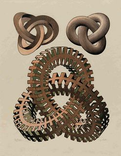 M.C. Escher
(Dutch, 1898-1972)
Knots, 1965