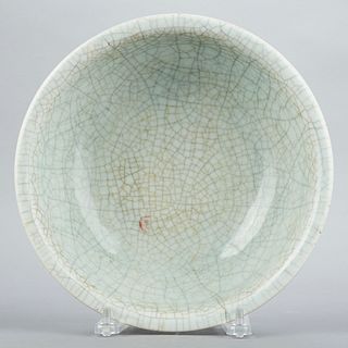 Chinese Qing Guan Ware Ceramic Bowl