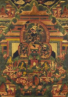 19th/20th c. Tibetan Thangka