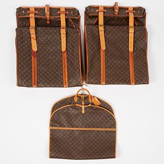 Grp: 3 Louis Vuitton Garment Bags