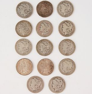 Grp: 14 Morgan Silver Dollar Coins