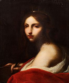 Francesco Furini (Firenze  1603-1646)  - Saint Catherine of Alexandria