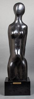 Esther Zalaznick Italian Marble Figural Sculpture
