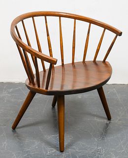 Danish Modern Spindle Back Chair