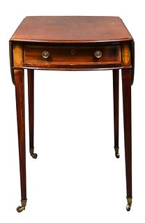 Oval Mahogany Pembroke Table, Antique