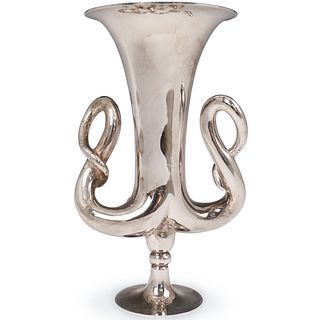 Bichierogra Pampaloni Sterling Silver Vase
