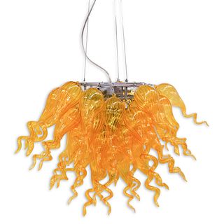 Chihuly Style Murano Glass Chandelier