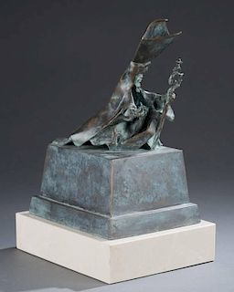 Dali, "St. Narcissus of the Flies" bronze