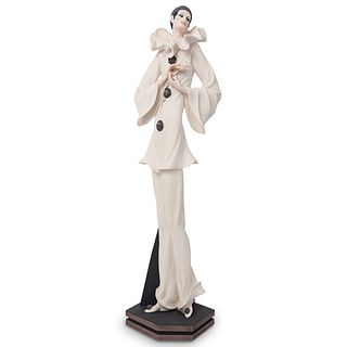 Giuseppe Armani "Romantic Pierrot" Porcelain StatueÂ