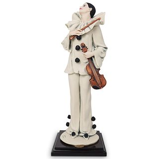 Giuseppe Armani "Pierrot Sonata" Porcelain Statue