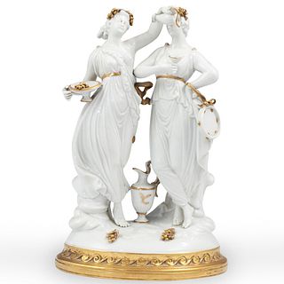 Italian Porcelain Figural Group