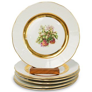 6 Thun Porcelain Plate Set
