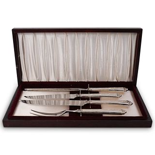 (4 Pc) Vintage Sterling Silver Cutlery Set