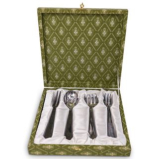 (4 Pc) Christofle Silver Plated Utensils
