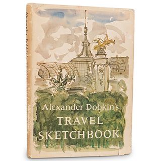Alexander Dobkin's 1965 Signed Travel Sketchbook