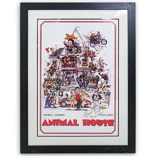 Stephen Furst Signed Animal House Movie Poster