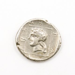 Thrace, Abdera C. 385 - 375 B.C. Silver Tetrobol Coin