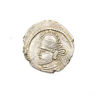 Parthia; Pakoros II C. 77 - 105 A.D. Silver Drachm Coin