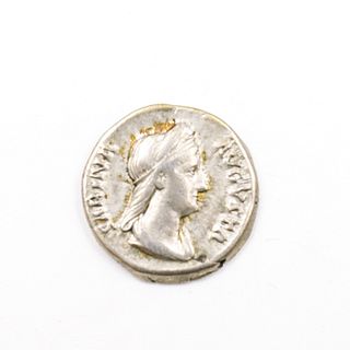 Sabina C. 85 - 137 A.D. Silver Denarius Coin