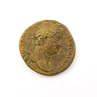 Hadrian C. 117 - 138 A.D. Bronze Sest