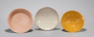 Three Chinese Glazed Porcelains