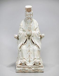 Chinese Porcelain Seated Immortal