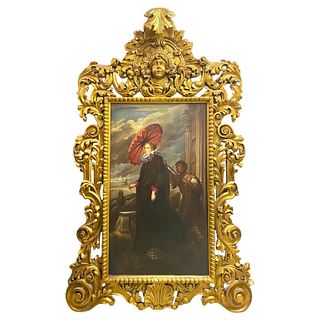 Large Rococo Frame 80 x 46 Inches