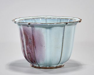 Chinese Glazed Ceramic Planter