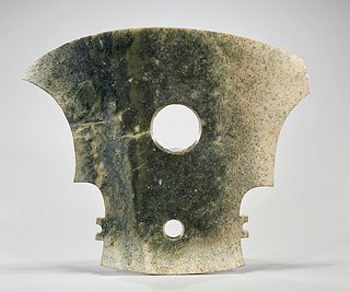 Large Chinese Nephrite Axe Head