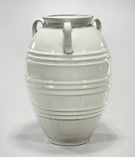 Large Chinese Glazed Porcelain Jar