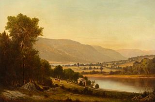 Charles Wilson Knapp
(American, 1823-1900)
Morning in the Valley, 1867