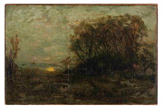 Charles Melville Dewey
(American, 1849-1937)
Evening Landscape