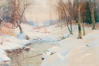 Leonard Ochtman
(American, 1854-1935)
Winter, 1897