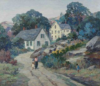 James Jeffrey Grant
(American, 1883-1960)
Village Road