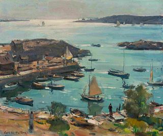 Carl Peters 
(American, 1897-1980)
Granite Pier, Pigeon Cove