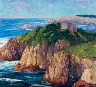 Nellie Augusta Knopf
(American, 1875-1962)
Pacific Ledges, 1924