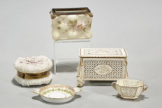 Group of Decorative Porcelains