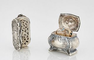 Group of Antique Rings and Silver Acoutrement