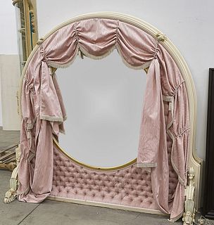 Europoean-Style Mirrored Bed Canopy